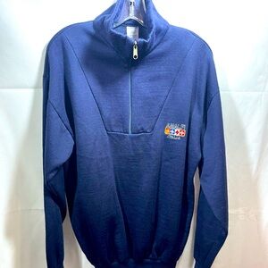 Harmony Amalfi Italia half zip high neck pullover size XL